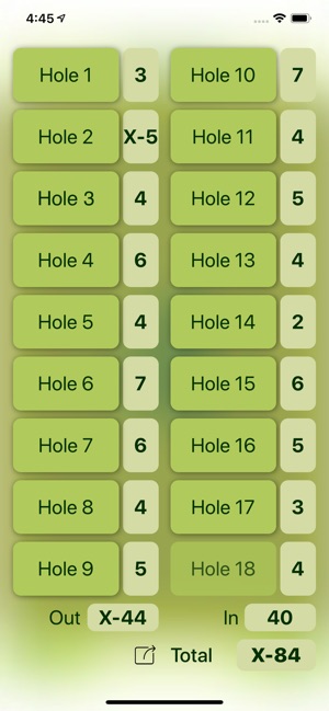 FlinkGolf - Scorecard(圖3)-速報App