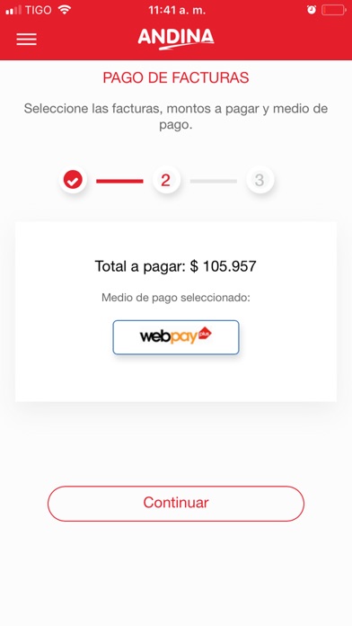 Andina Pagos screenshot 4