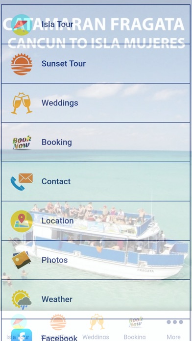 Catamaran Fragata Cancun screenshot 2