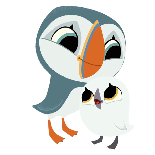 Puffin Rock Stickers Icon