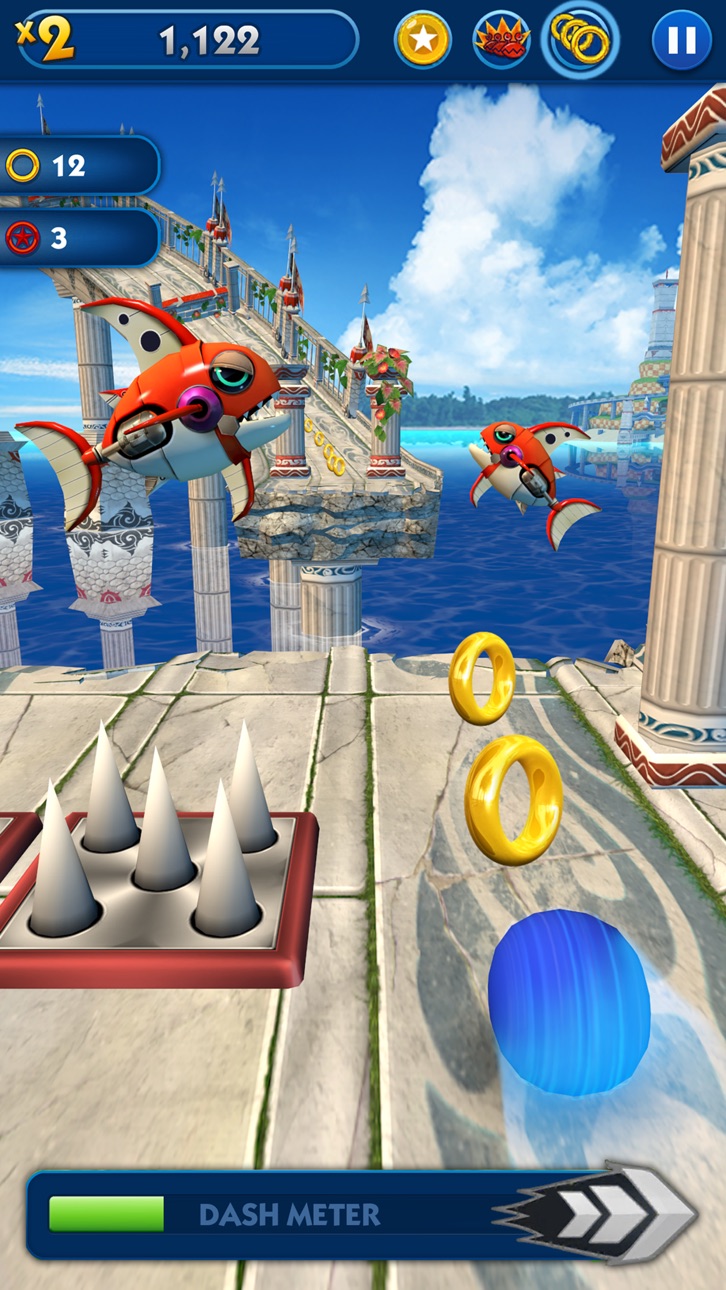 Sonic Dash - Free Hack screenshot 4 - iOS game interface