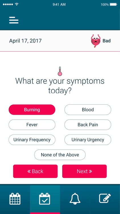 UTI Tracker