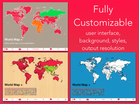 WorldMaps+ for infographics screenshot 4
