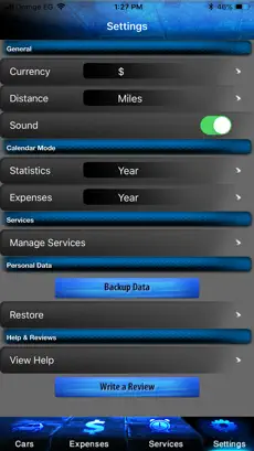Captura 7 Car Xpenses - Car maintenance iphone