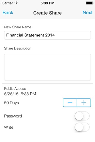 SAP Mobile Documents screenshot 2