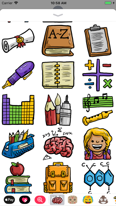 Back 2 School Stickers screenshot 3