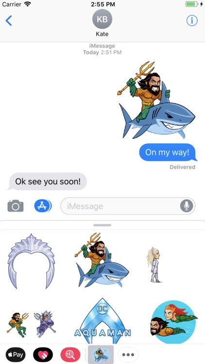 Aquaman Sticker Pack