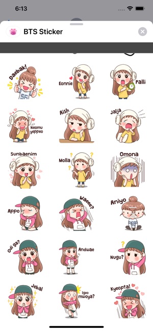 BTS Sticker Chat for iMessage