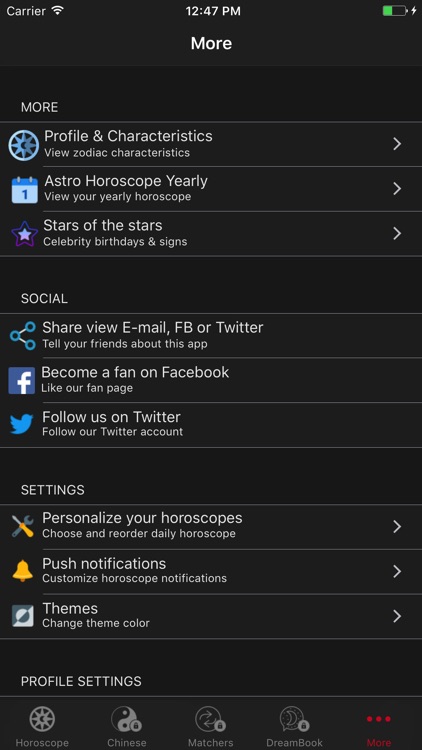 Horoscopes Lite screenshot-3