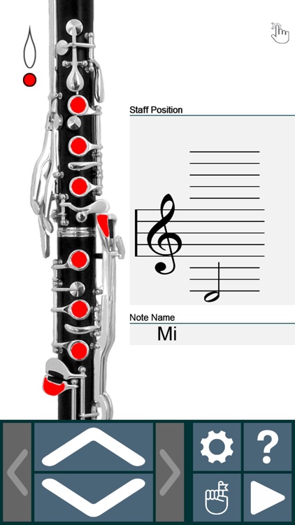 Visual Clarinet Fingerings