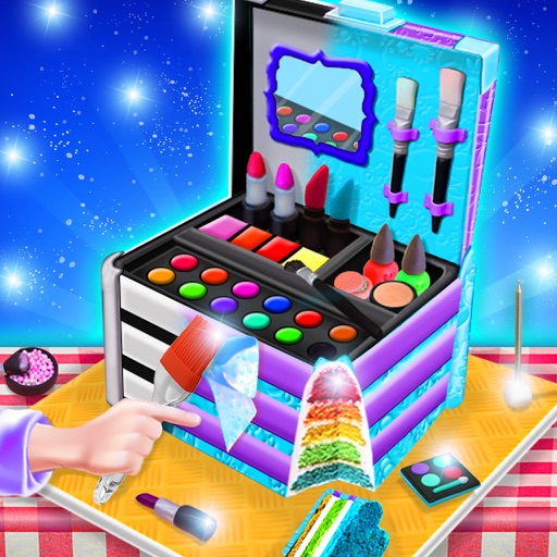 Cosmetic Box Cake Game! Make Edible Beauty Box by Kids Fun Plus