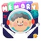 Space memory game for children Features;