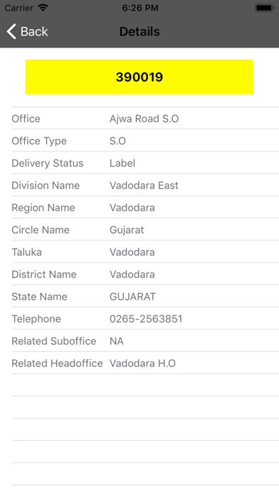 Indian Post Info screenshot 4