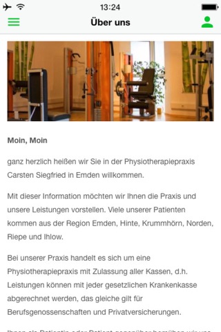 Siegfried Physiotherapeut screenshot 2