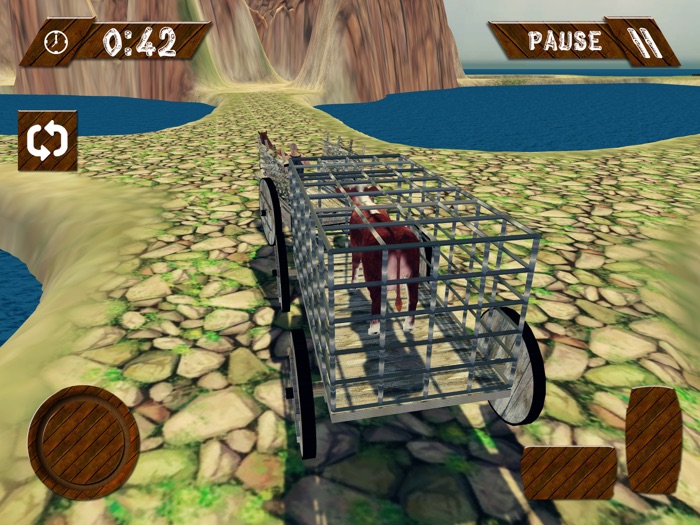 不可能的马车轨道＆拉手推车游戏