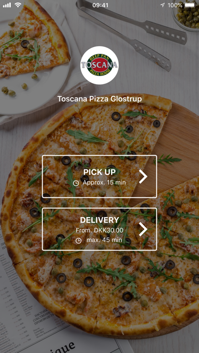 How to cancel & delete Toscana Pizza Glostrup from iphone & ipad 1