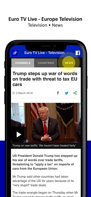 Euro TV Live - Television(圖3)-速報App