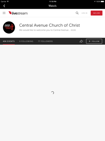 Central Avenue Church of Christ CACOC screenshot 2