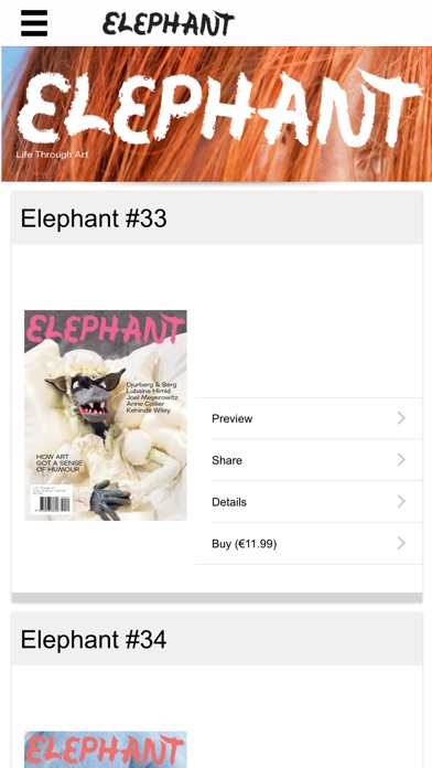 Elephant Magazine screenshot 2