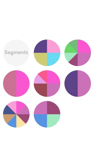 Segments magenta series