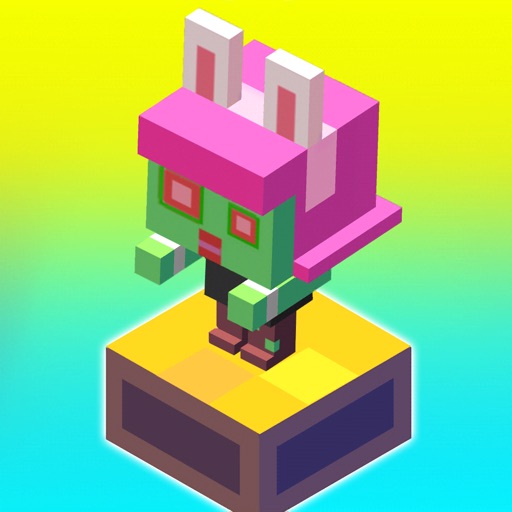 Zombie jump jump icon