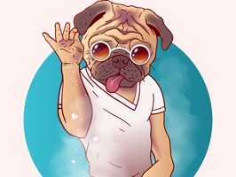 This is the ultimate prank sticker pack to engage with your partner, friends & surroundings with beautiful stickers