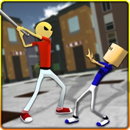 Stickman City: Angry Fighting