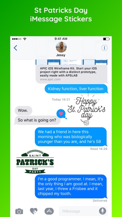 St. Patrick's Day Sticker Emo screenshot 4