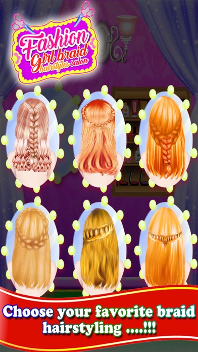 Fashion Girl Braid Hairstyles screenshot 2