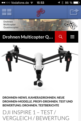 Drohnen - Quadrocopter screenshot 2