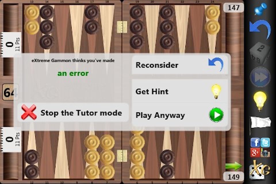 XG Mobile Backgammon screenshot 4