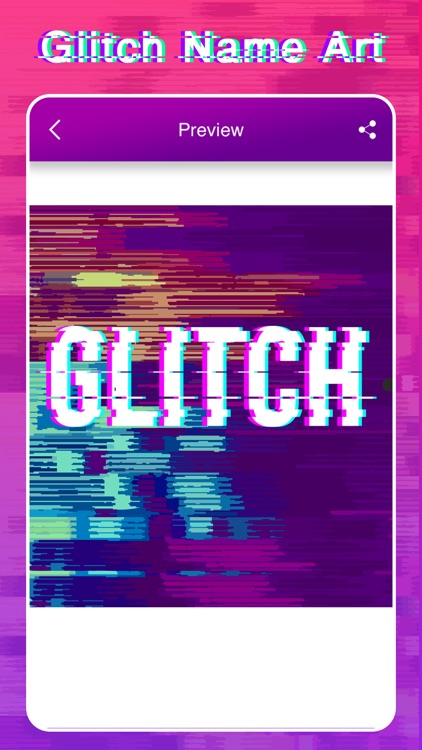 Glitch Effect Name Art screenshot-3