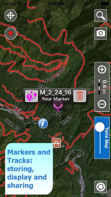 Olympic NP Hiking Trails GPS screenshot-3