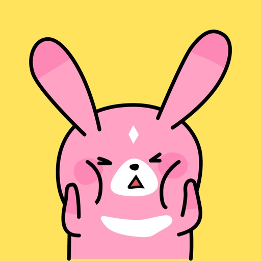 Grumpy Bunny Animated Stickers icon