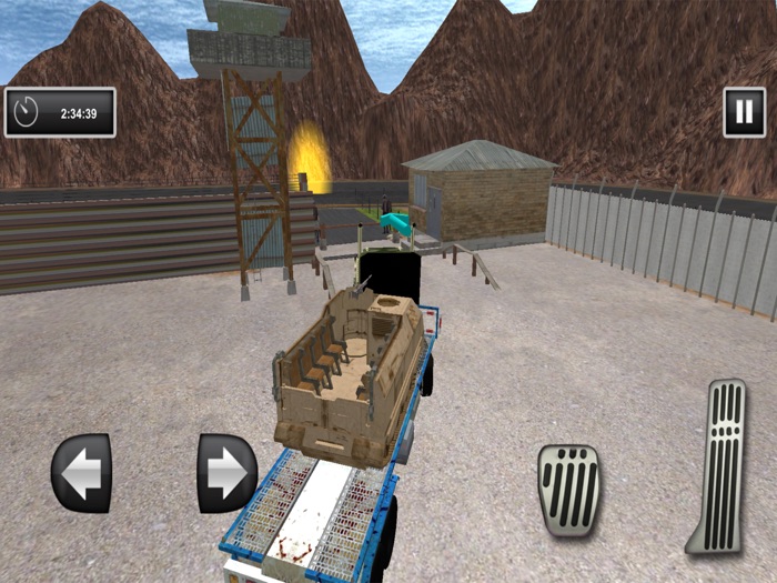 3D Army US Truck Driver Sim