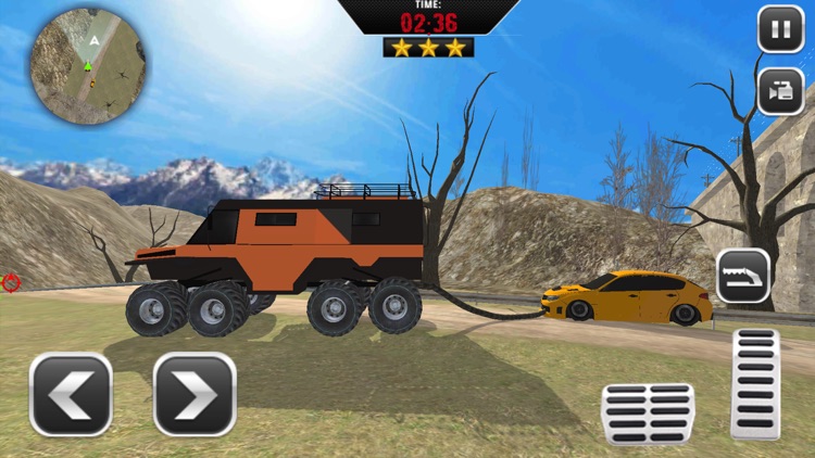 6x6 Offroad Mud Car Tow Truck screenshot-5