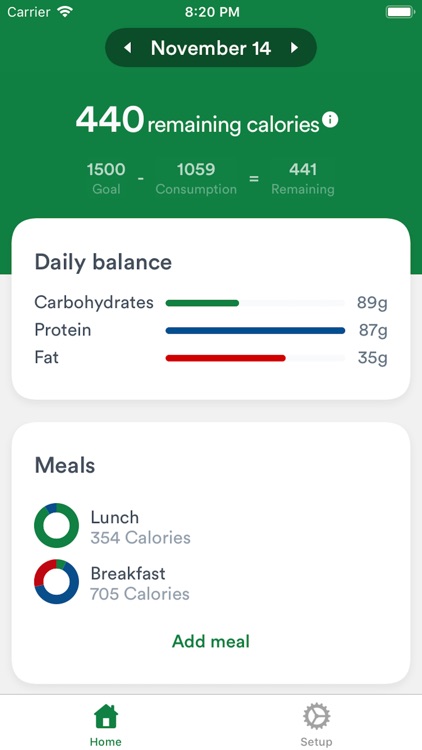 Healfy - Calorie Counter