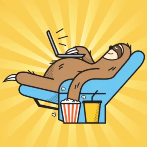 Lazy Crazy Sloth Stickers icon