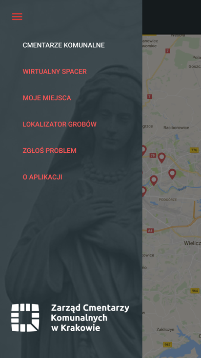 How to cancel & delete Cmentarze Kraków from iphone & ipad 1