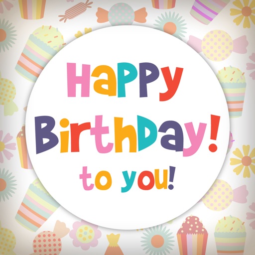 Happy Birthday Greetings Card iOS App