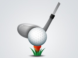 Golf Swings Retro Stickers
