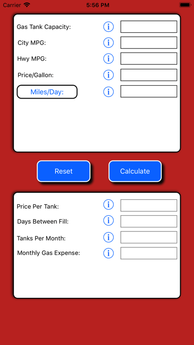 How to cancel & delete Gas Expense Calculator from iphone & ipad 1