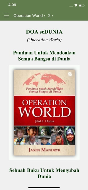 Doa seDunia -- Operation World(圖1)-速報App