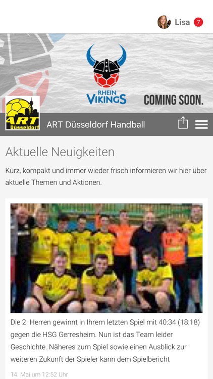 ART Düsseldorf Handball