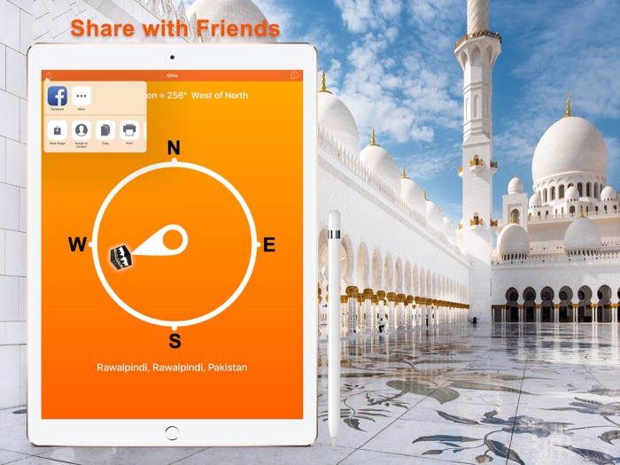 Qibla Compass  Locator Pro