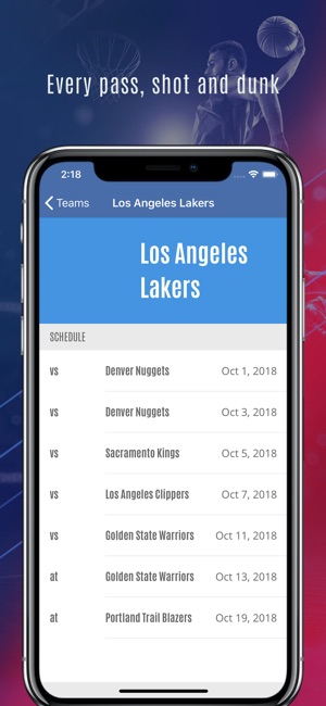 Basketball Schedule for NBA 18(圖4)-速報App