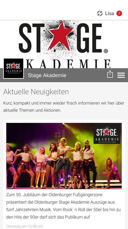 Stage Akademie