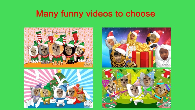 Videomoji Christmas Cats(圖3)-速報App