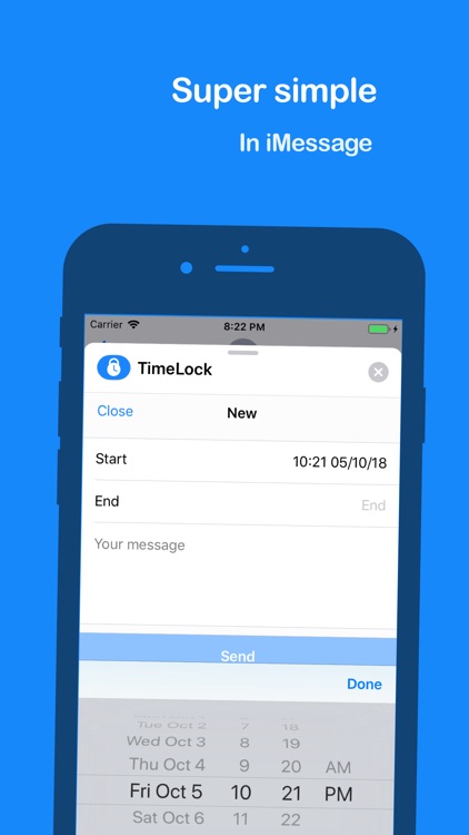 Time Lock - A message in time