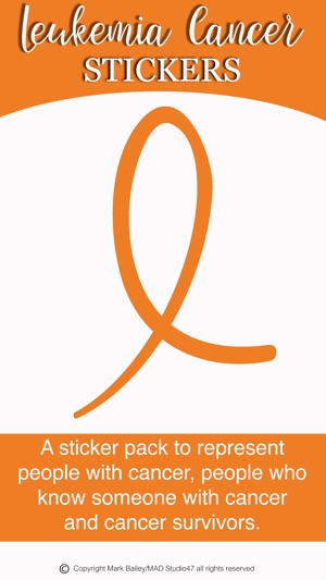 Leukemia Cancer Stickers